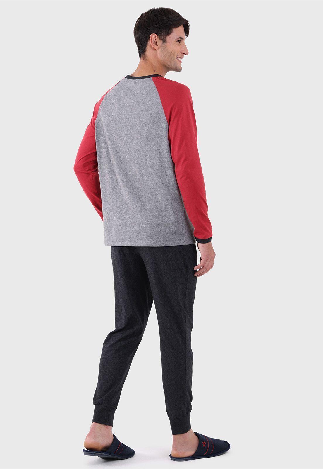 Pijama Largo Cuello Redondo Arrow-1