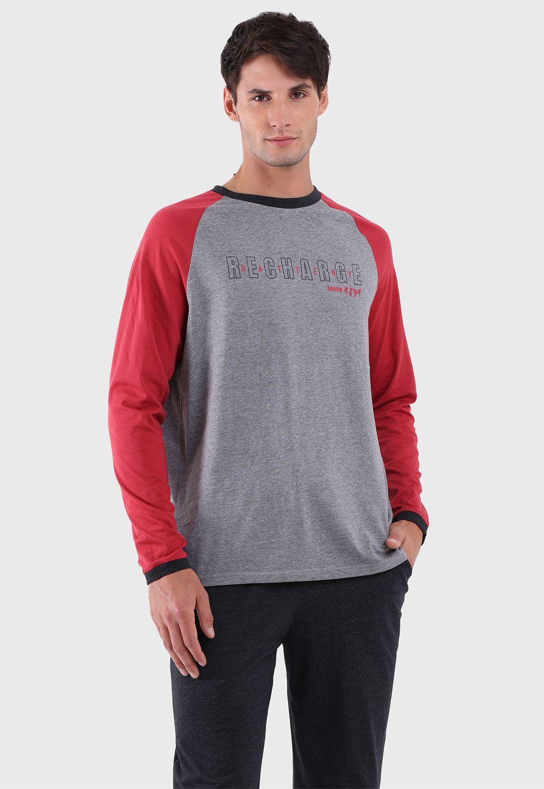 Pijama Largo Cuello Redondo Arrow-2