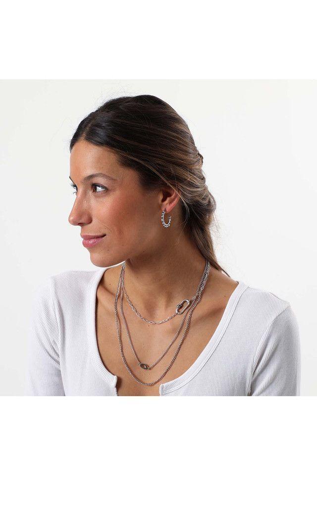 Aro Argolla Plateado Strong Humana-1