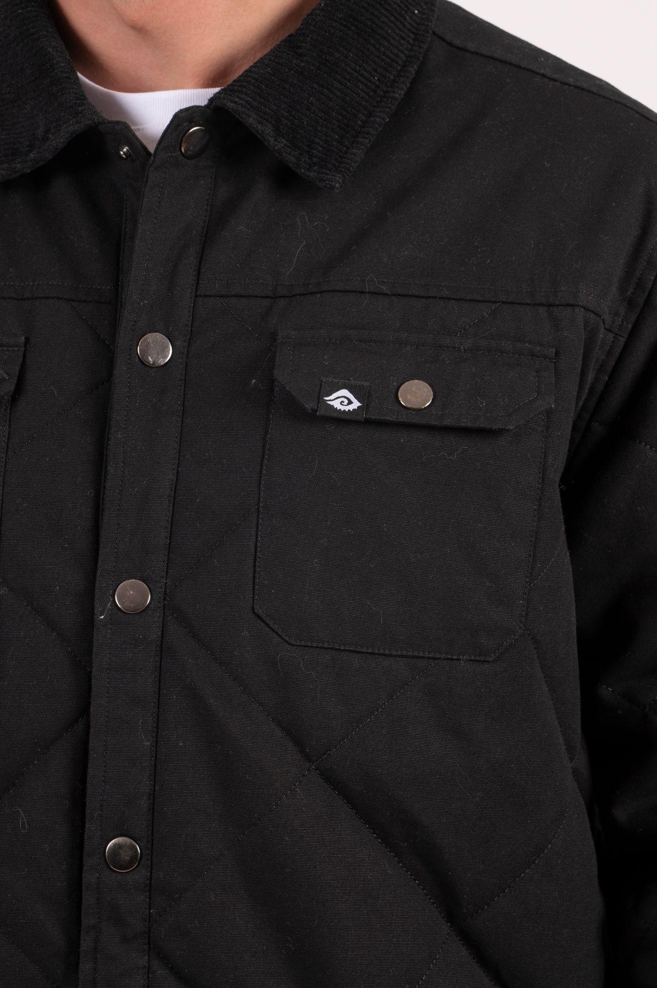 Chaqueta Rocker Negra Hombre -1