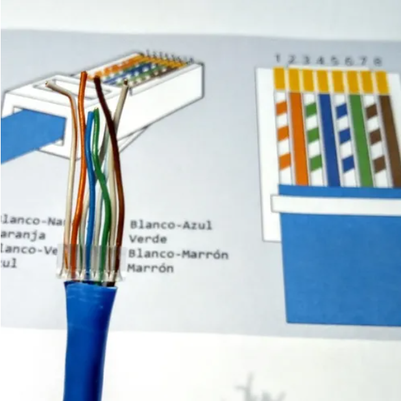 Conector Macho Rj45 Ftp Cat6 Metálico / 10 Unidades-2
