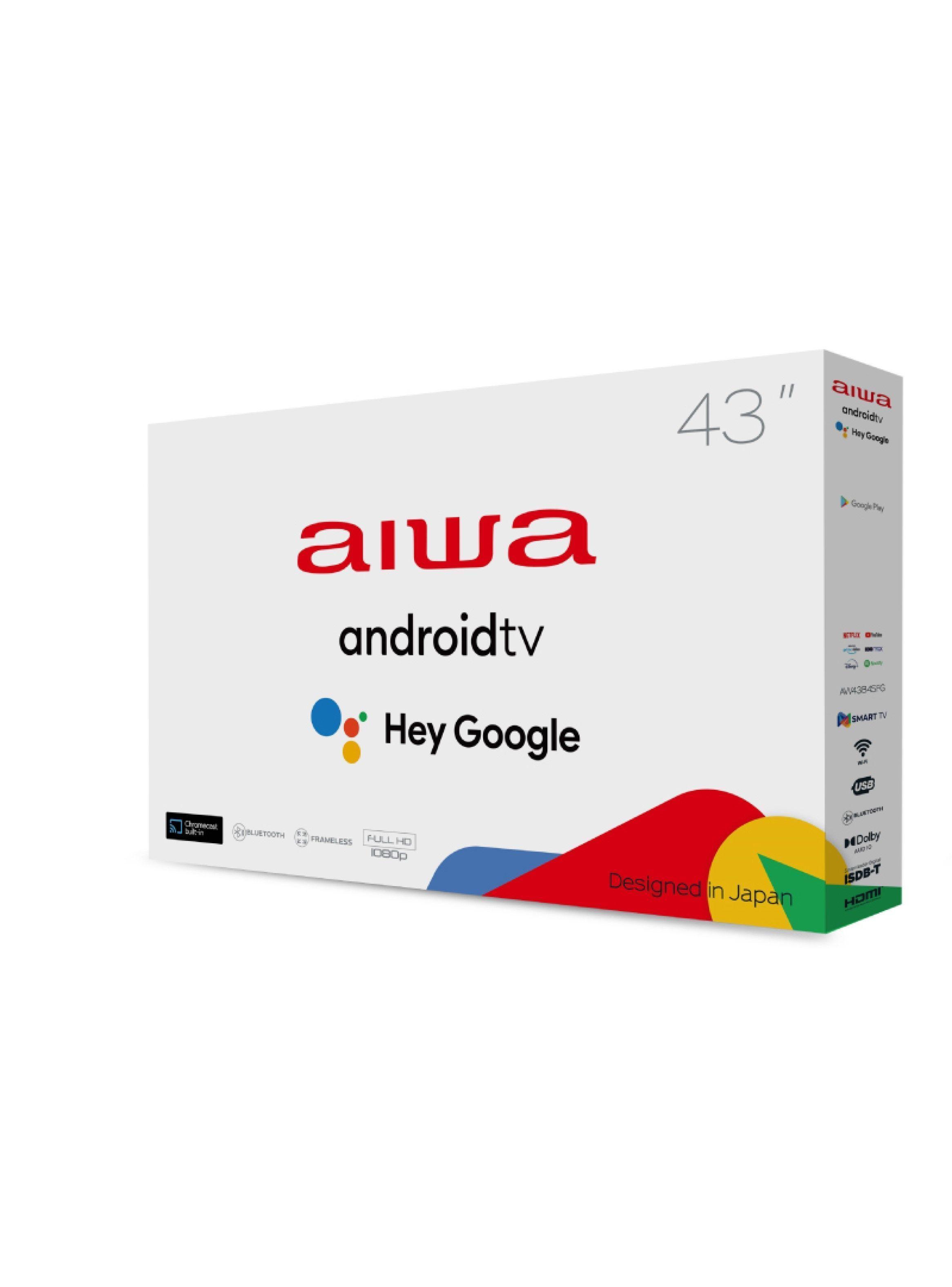 Smart Tv Android Full Hd Aiwa Bluetooth Google Assistant 43'-3