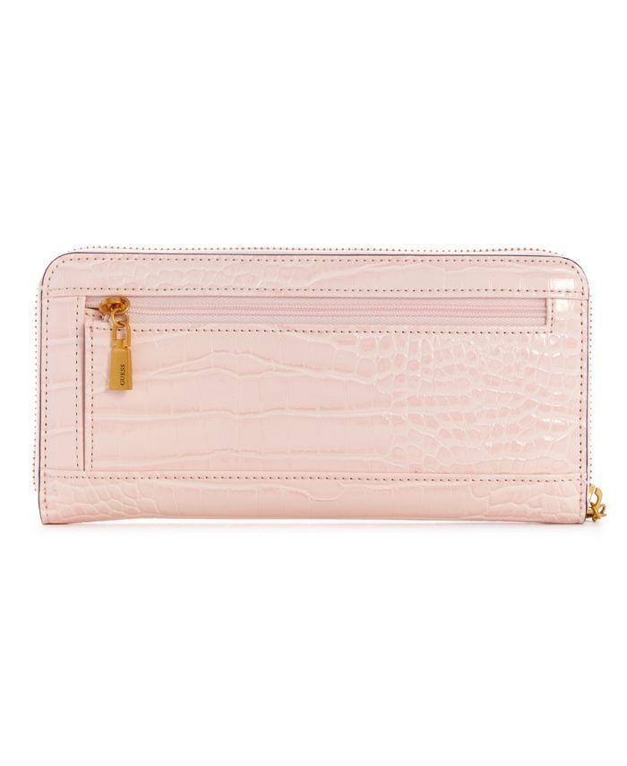 Billetera Guess Laurel Large Rosado-36