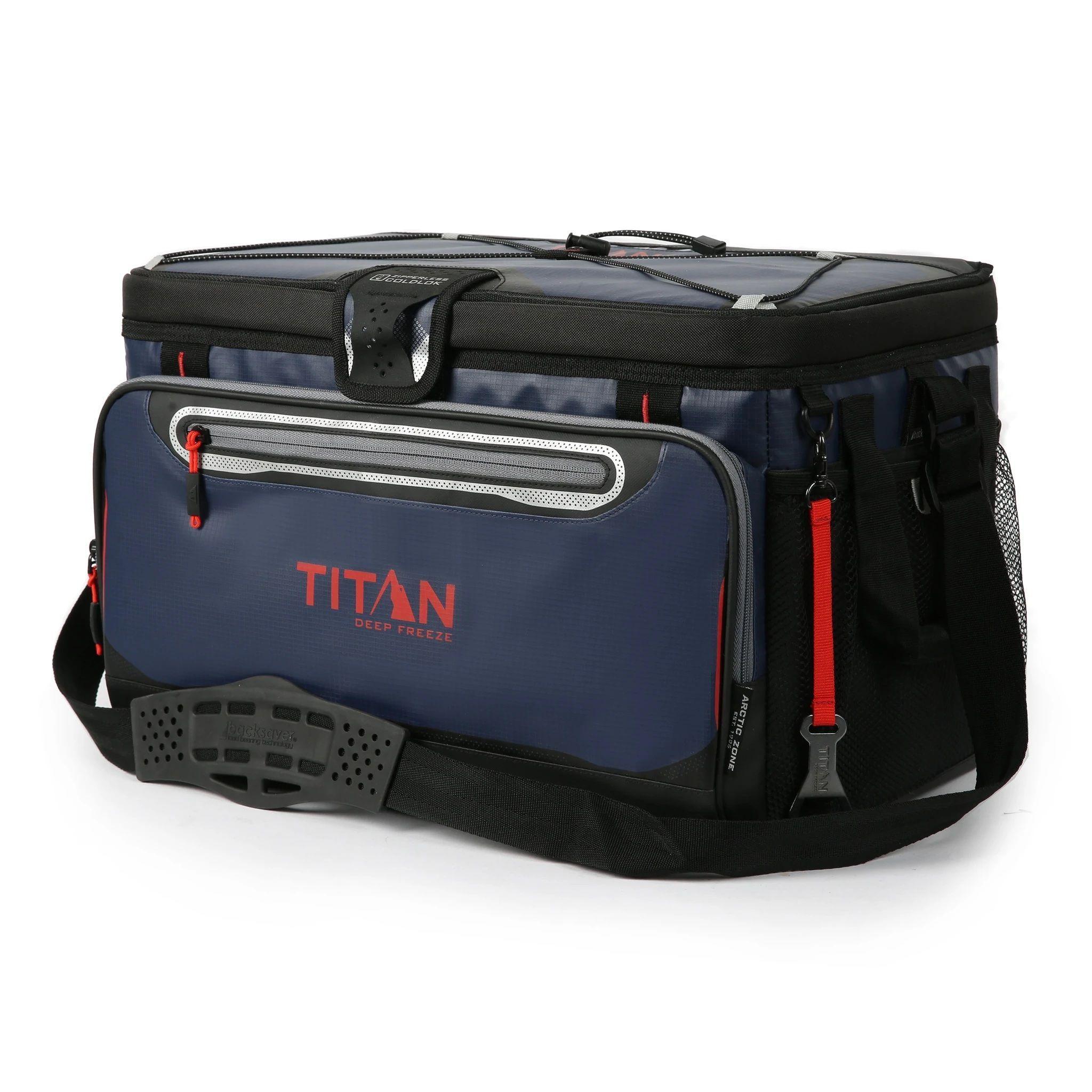 Cooler Deep Freeze Grande 48 Latas Azul Titan-1