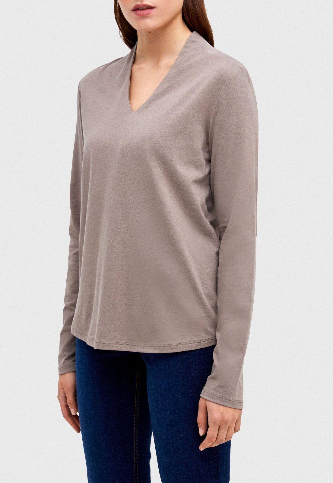 Polera Vegas Taupe-0