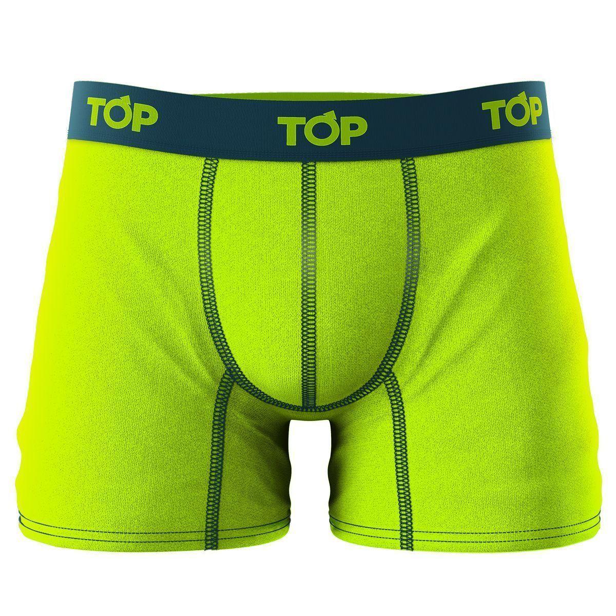 Boxer Medio Top Algodón Color Pack 4 C2-2