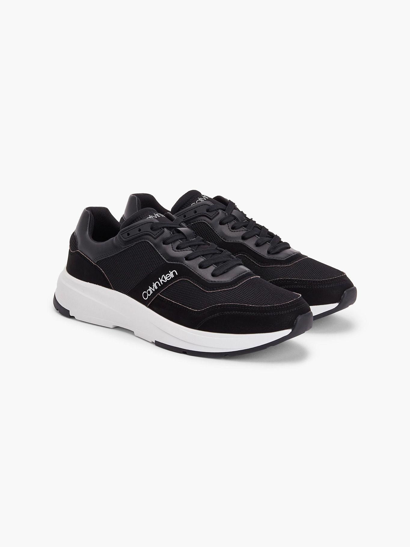 Zapatilla Urbana Lace Up Mix Negro Calvin Klein-0