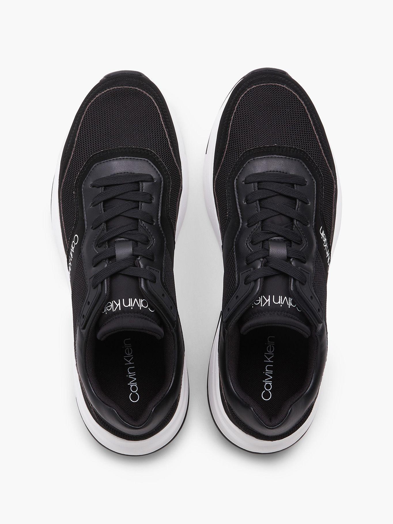 Zapatilla Urbana Lace Up Mix Negro Calvin Klein-2