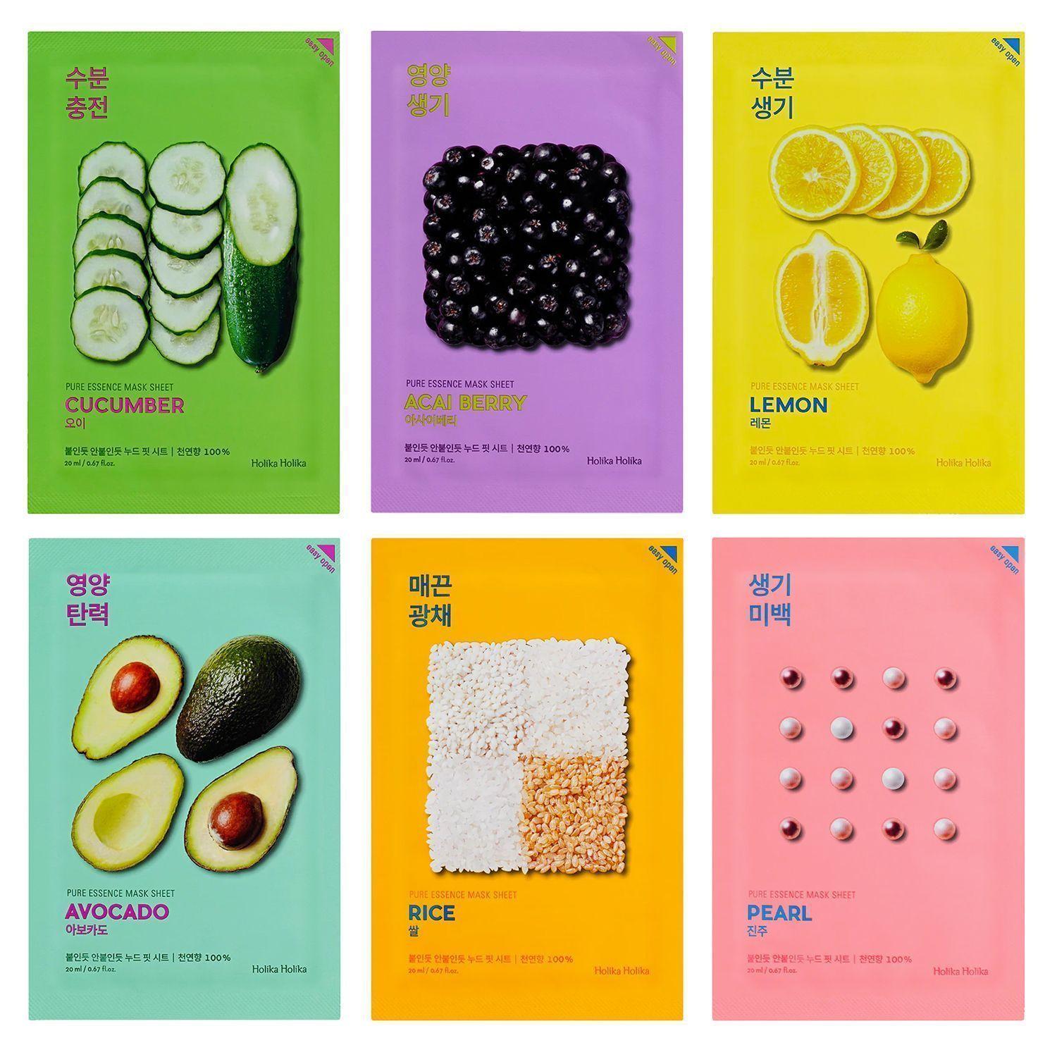 Tratamiento 6 Mascarillas K-Beauty Holika Holika-0