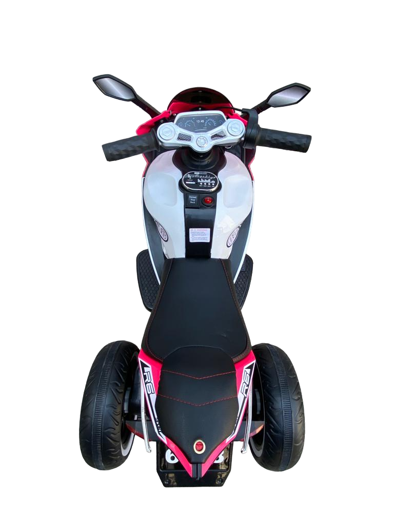Moto a Batería XL 12Volt Tres ruedas Acelerador puño-2