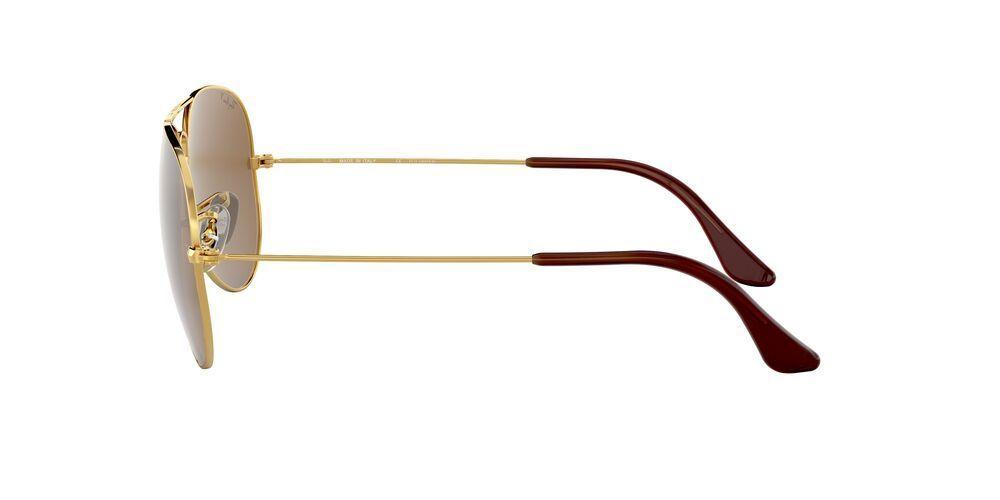 Lentes De Sol Ray-Ban RB3025 Aviator Large Metal Dorado Unisex-2