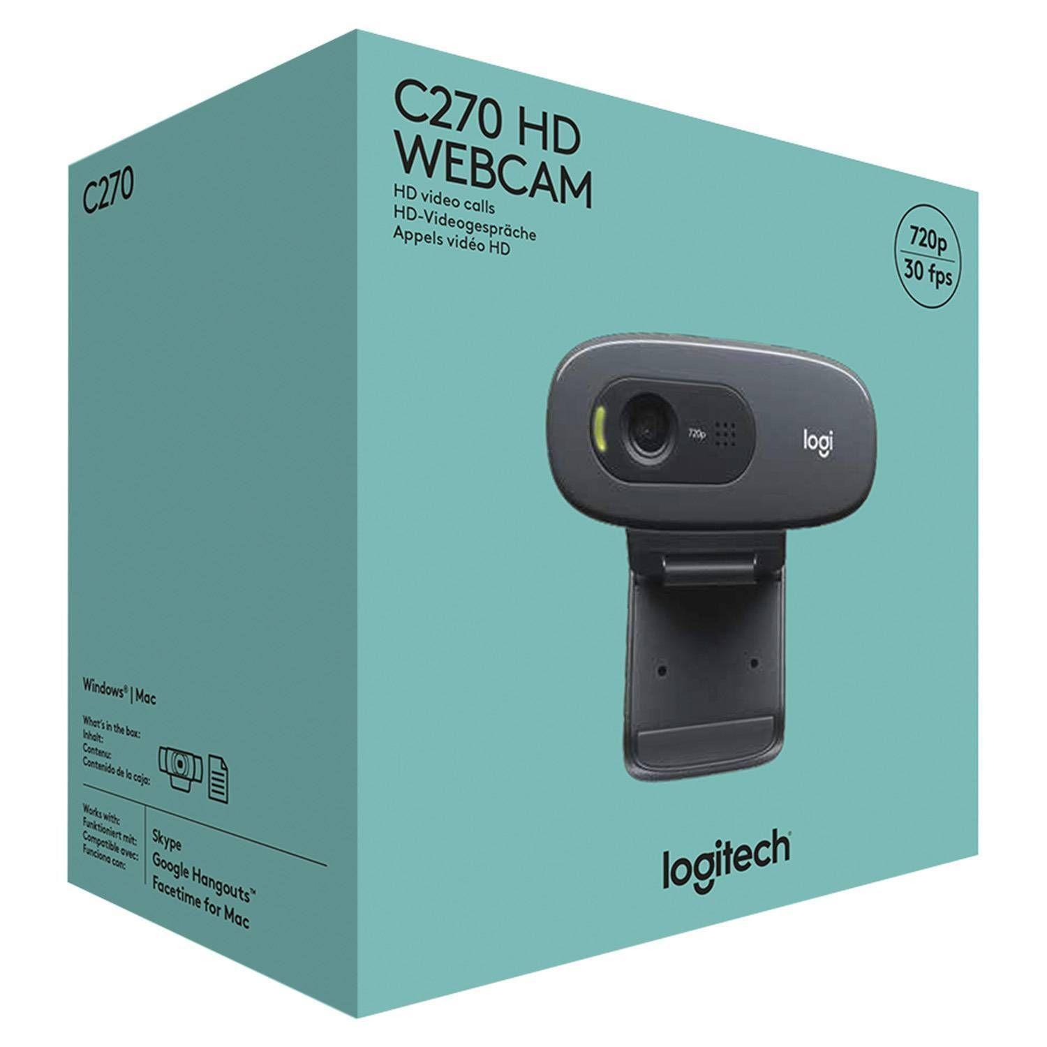 Cámara Web Logitech C270 Hd 720p Business-4