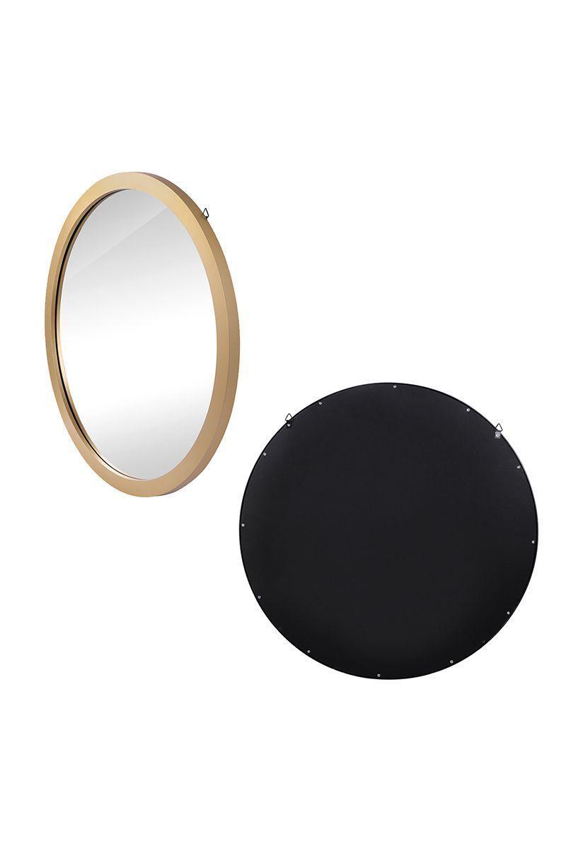 Espejo Circular Dorado-3