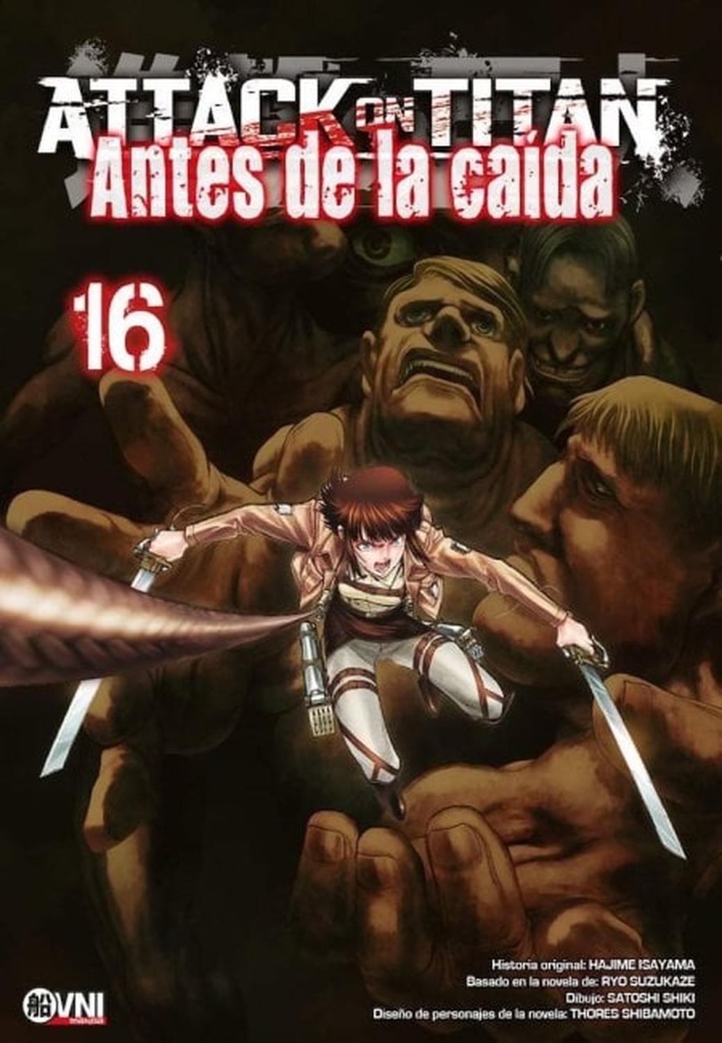 Manga Attack On Titan - Antes De La Caída 16 - Argentina-0