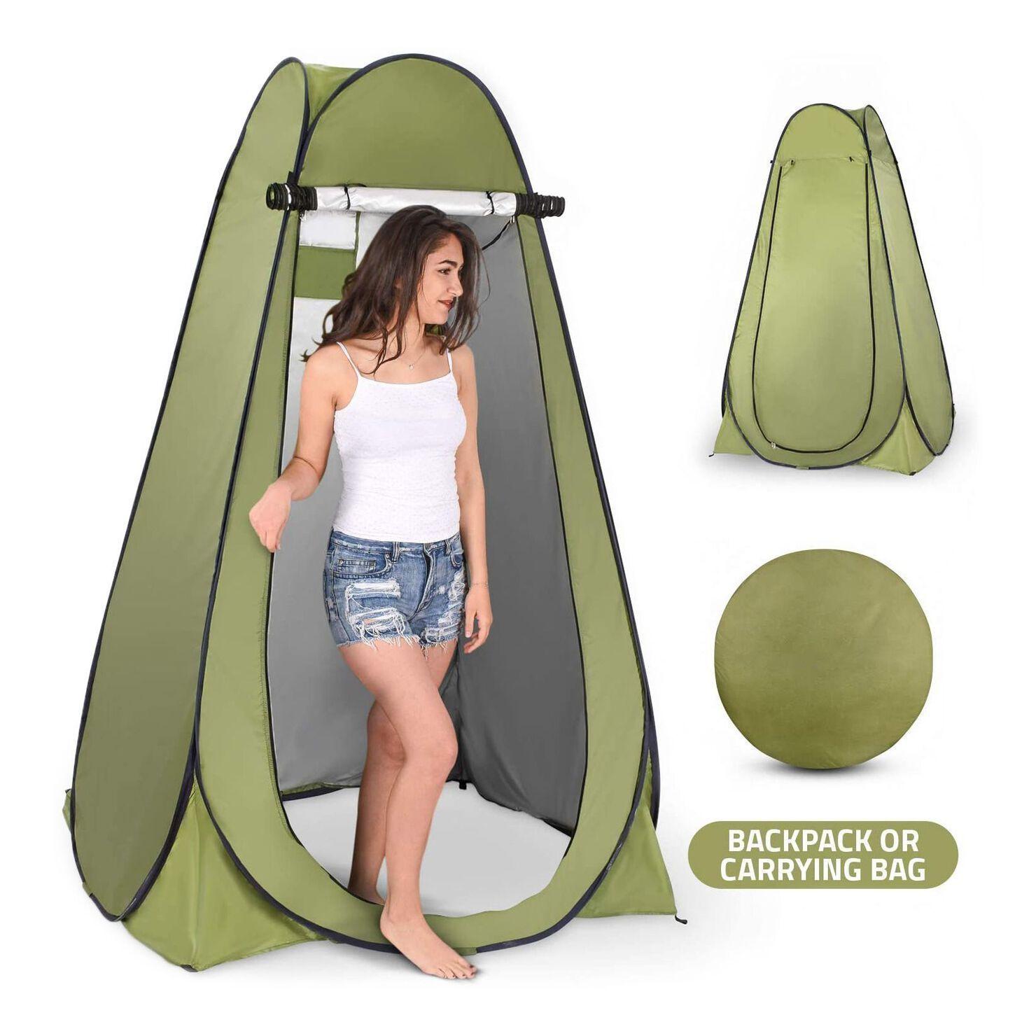 Carpa Caseta Baño Vestidor Portátil Camping Outdoor Trekking-1