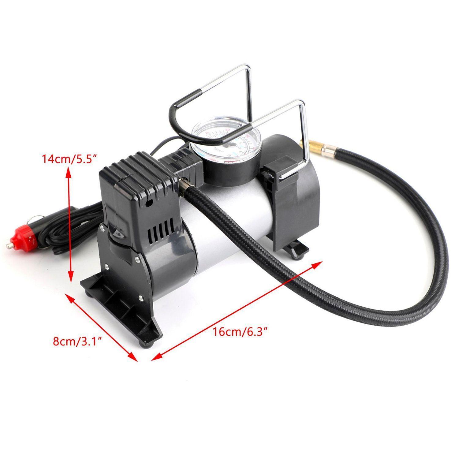 Mini Compresor de Aire Neumáticos Rápida Inflación 12V-1