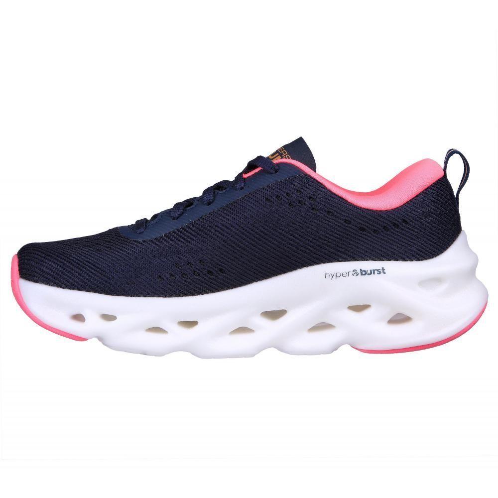 Zapatilla Mujer Go Run Swirl Tech Azul Skechers-4