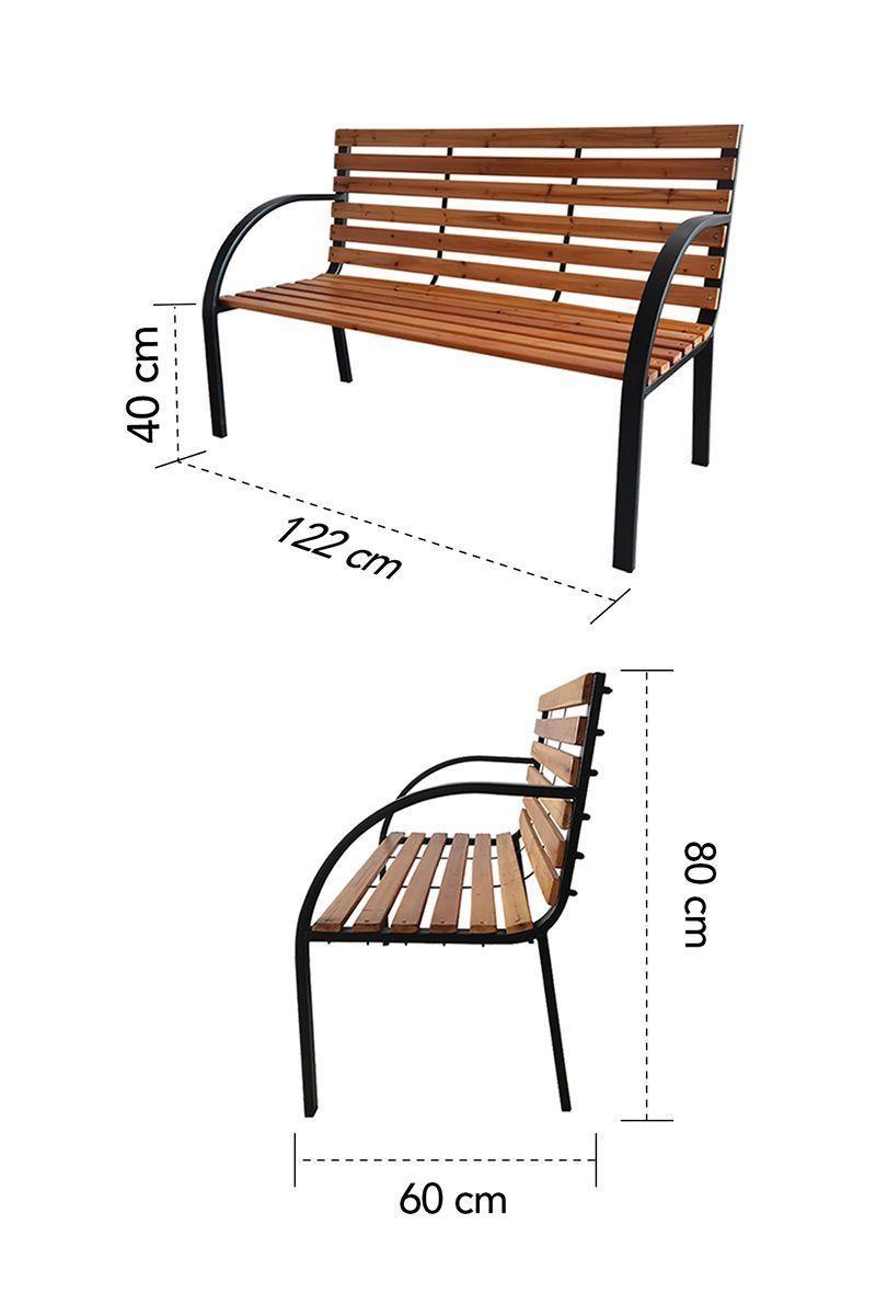 Banco De Patio Café-2