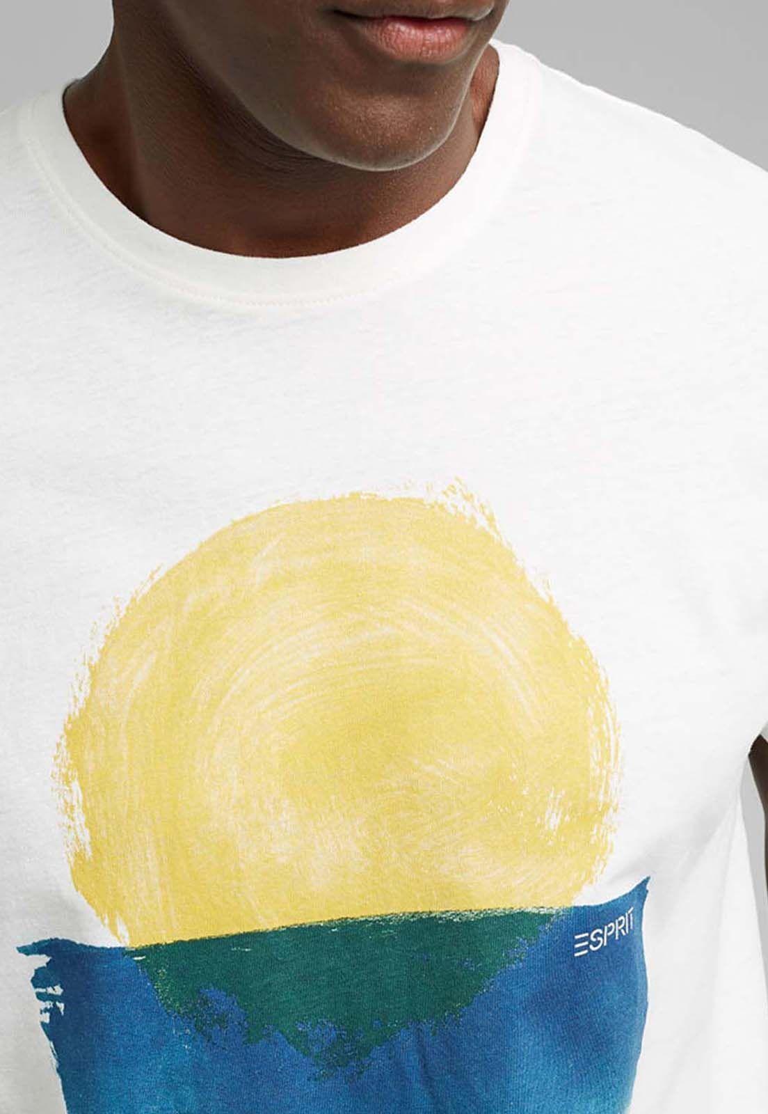 Polera Hombre Manga Corta Estampada Esprit-2