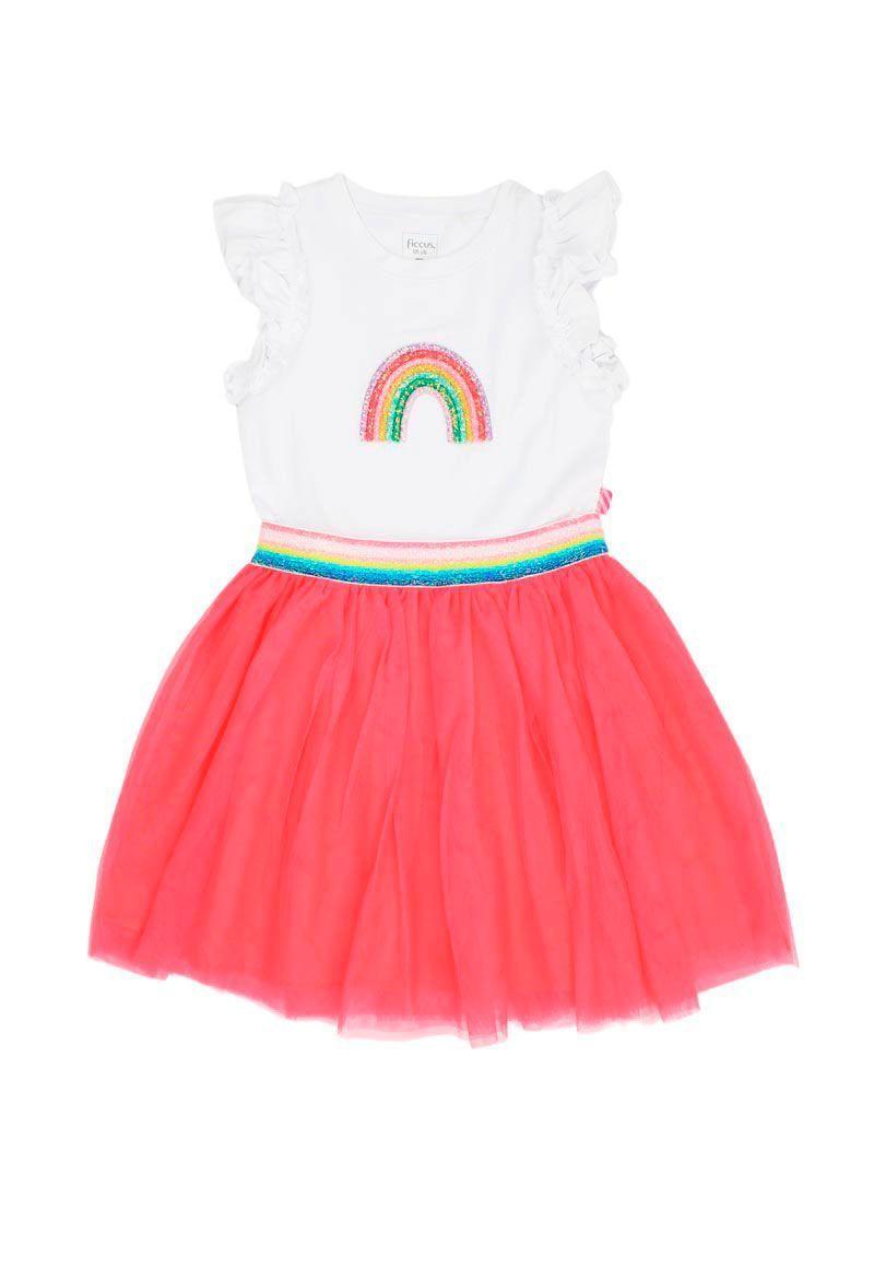 Vestido kids niña tul 325-0