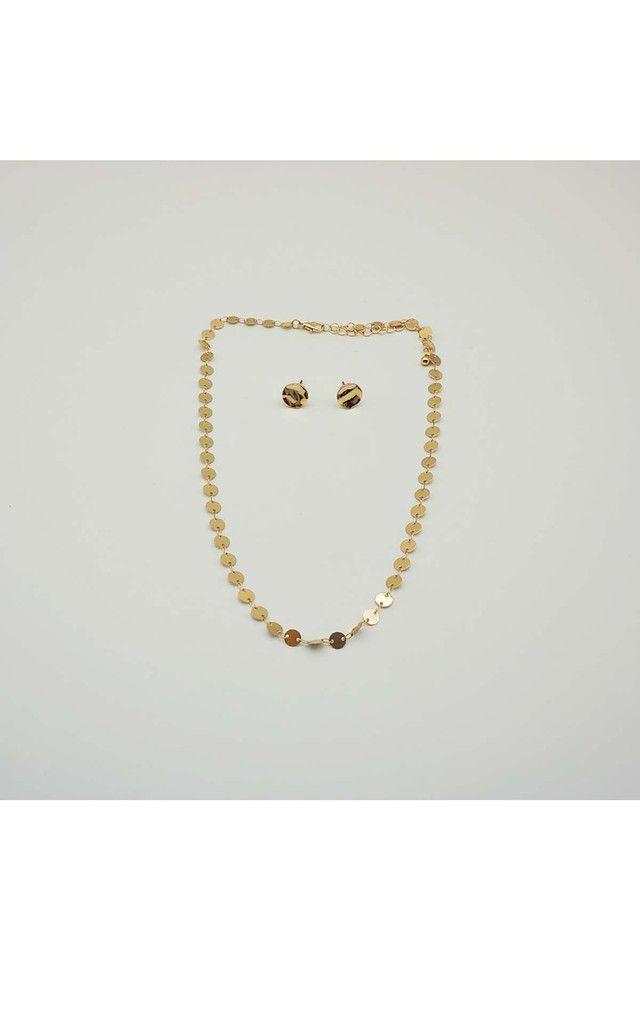 Collar Set Daglia Dorado i-D-0