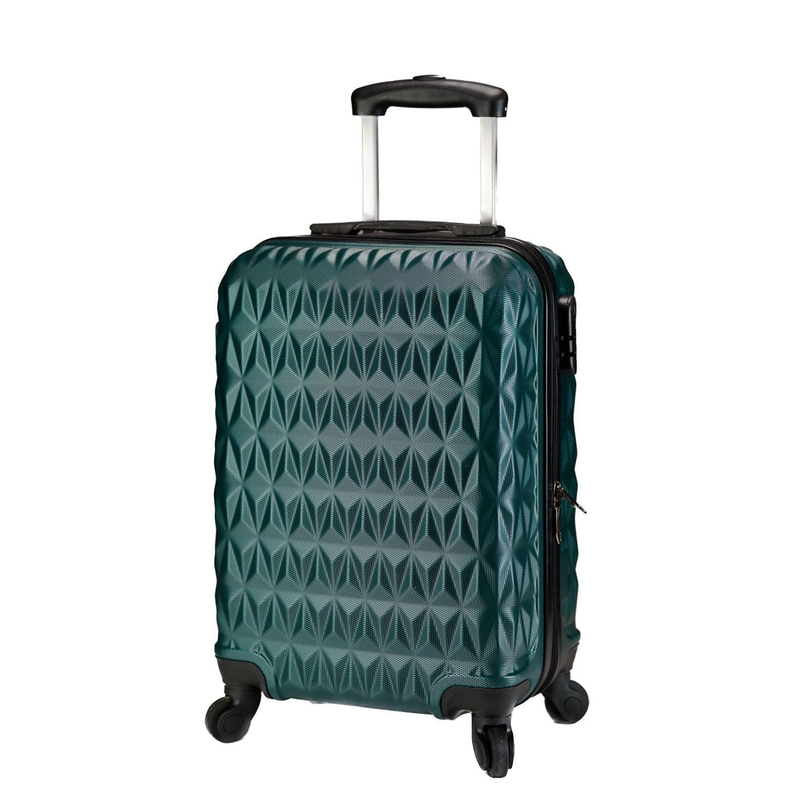 Maletas de Viaje para Cabina color Verde Oscuro Diamante-0