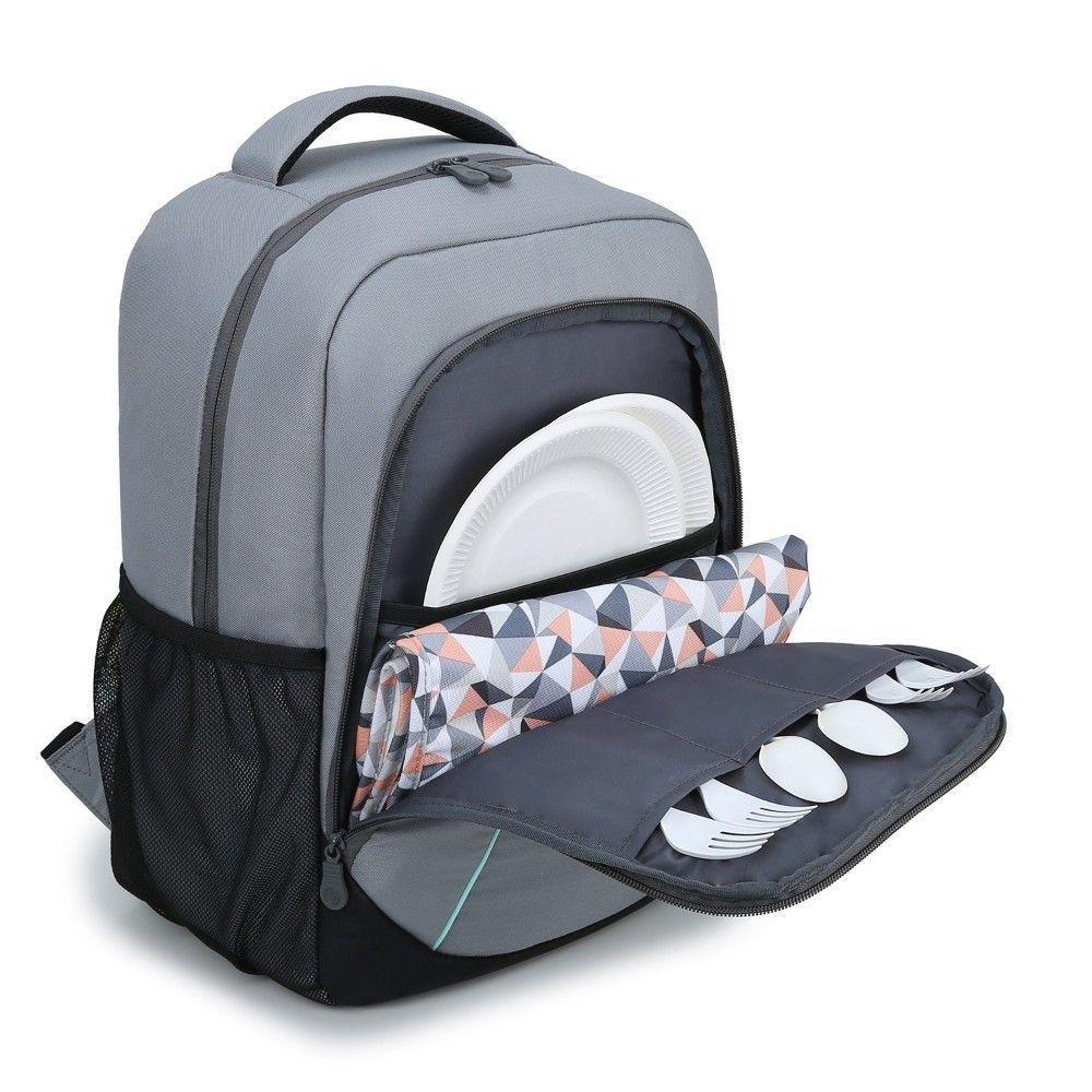 TOURIT Mochila Cuckoo térmica Aislante 22 lt- Gris-2
