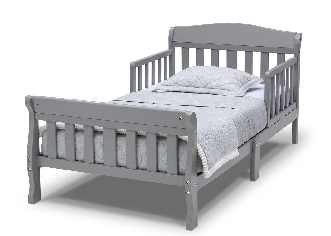 Cama de transición para niños Cantón Gris.-0