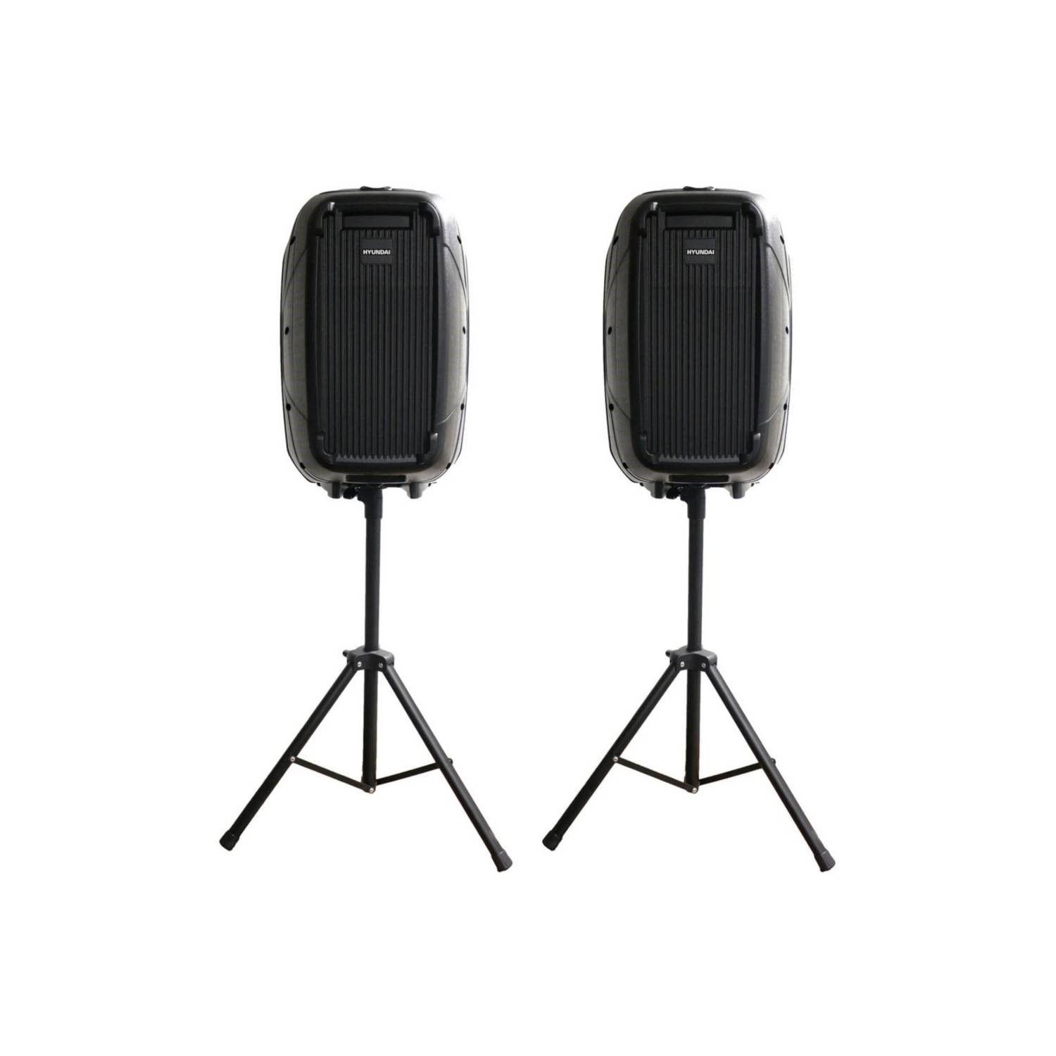 Combo Audio 2 X 10 200W Atriles Micrófono-1
