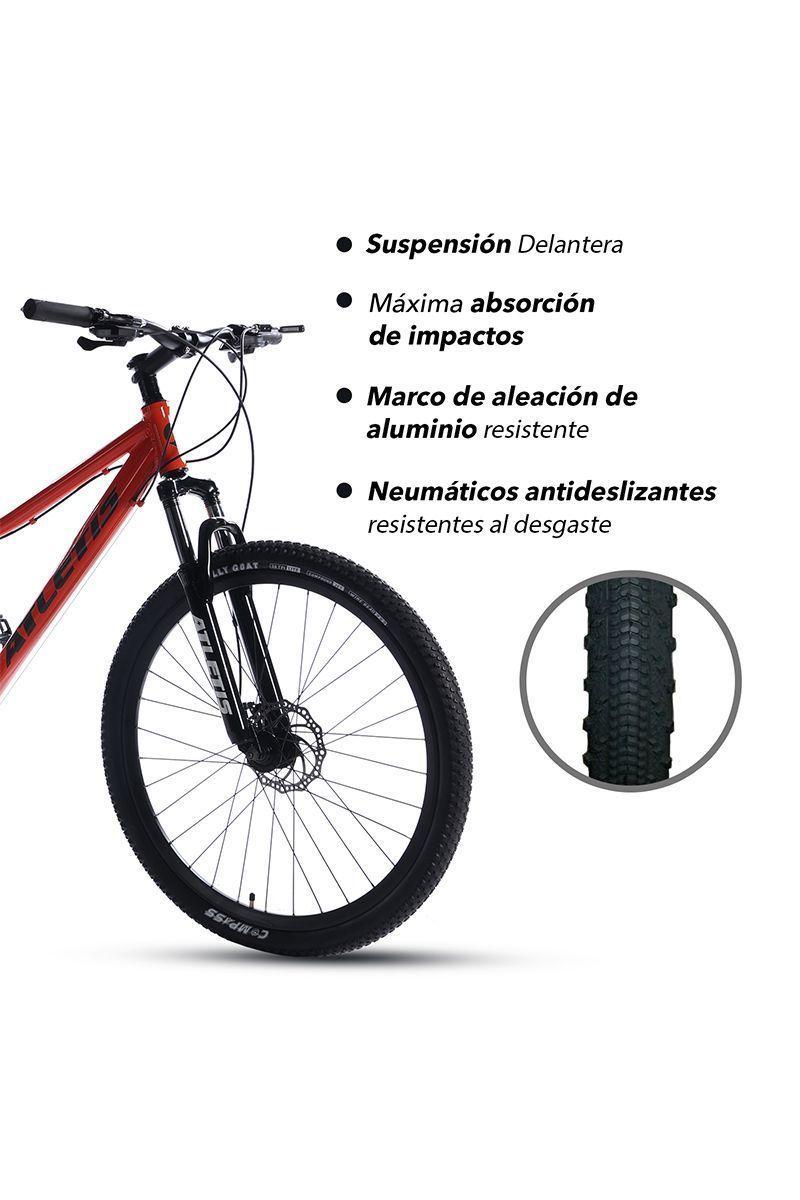 Bicicleta Mountain Bike Hiki 27,5" S Coral-4