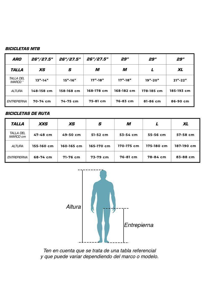Bicicleta Mountain Bike Tabor 29" M/L Amarillo-6