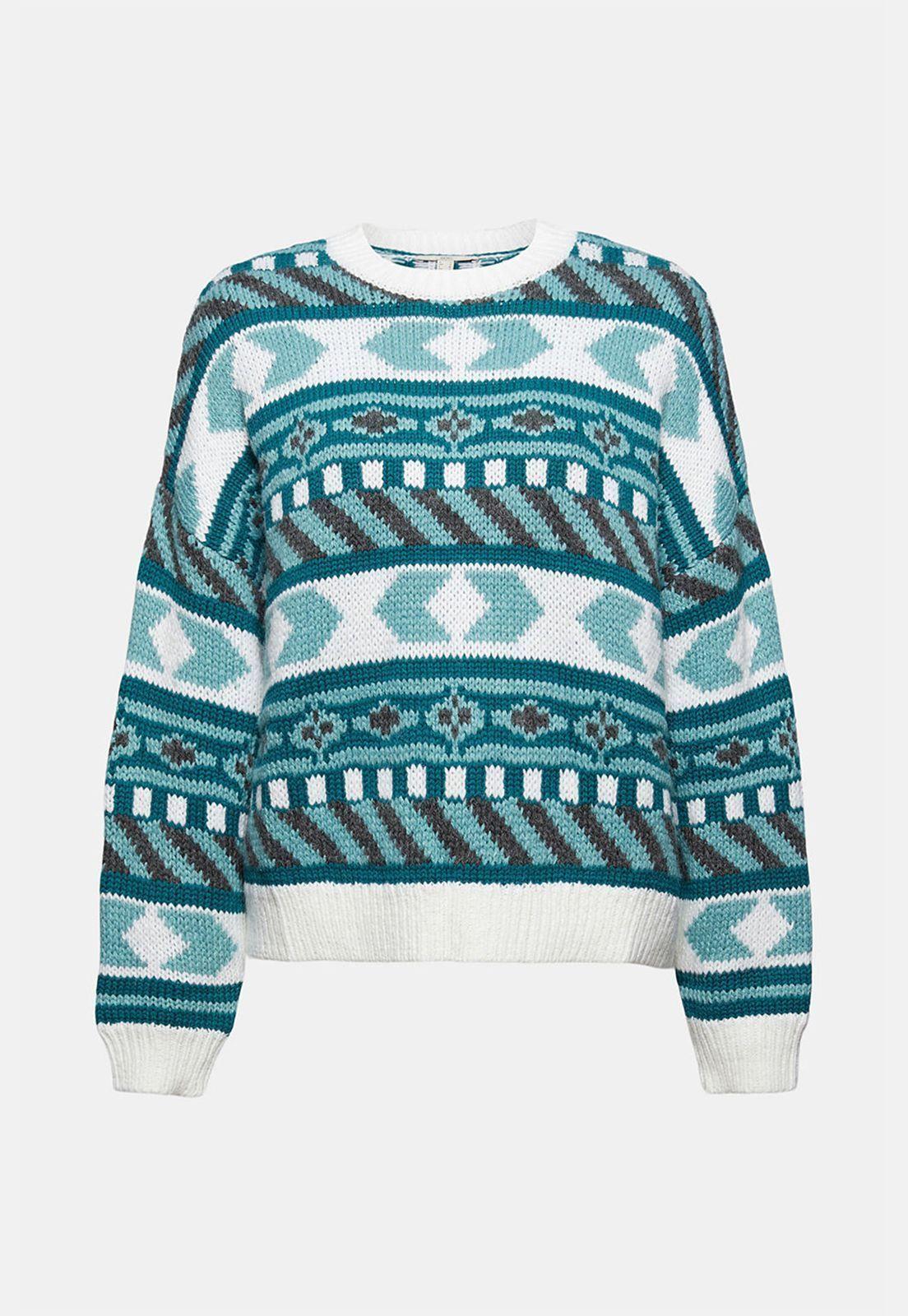 Sweater mujer estampado Esprit-3