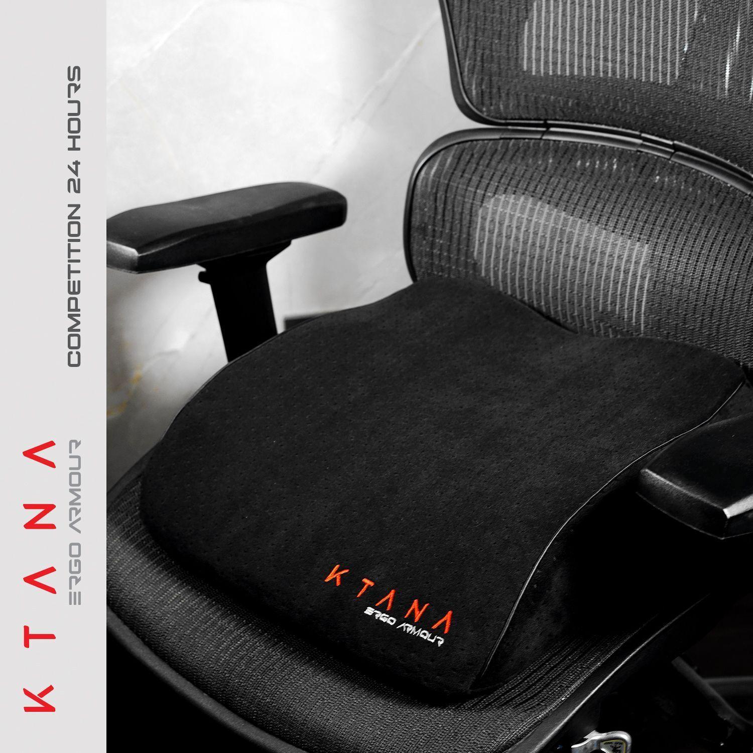 Cojín Ergonómico Memory Foam Gamer Ktana Negro-3