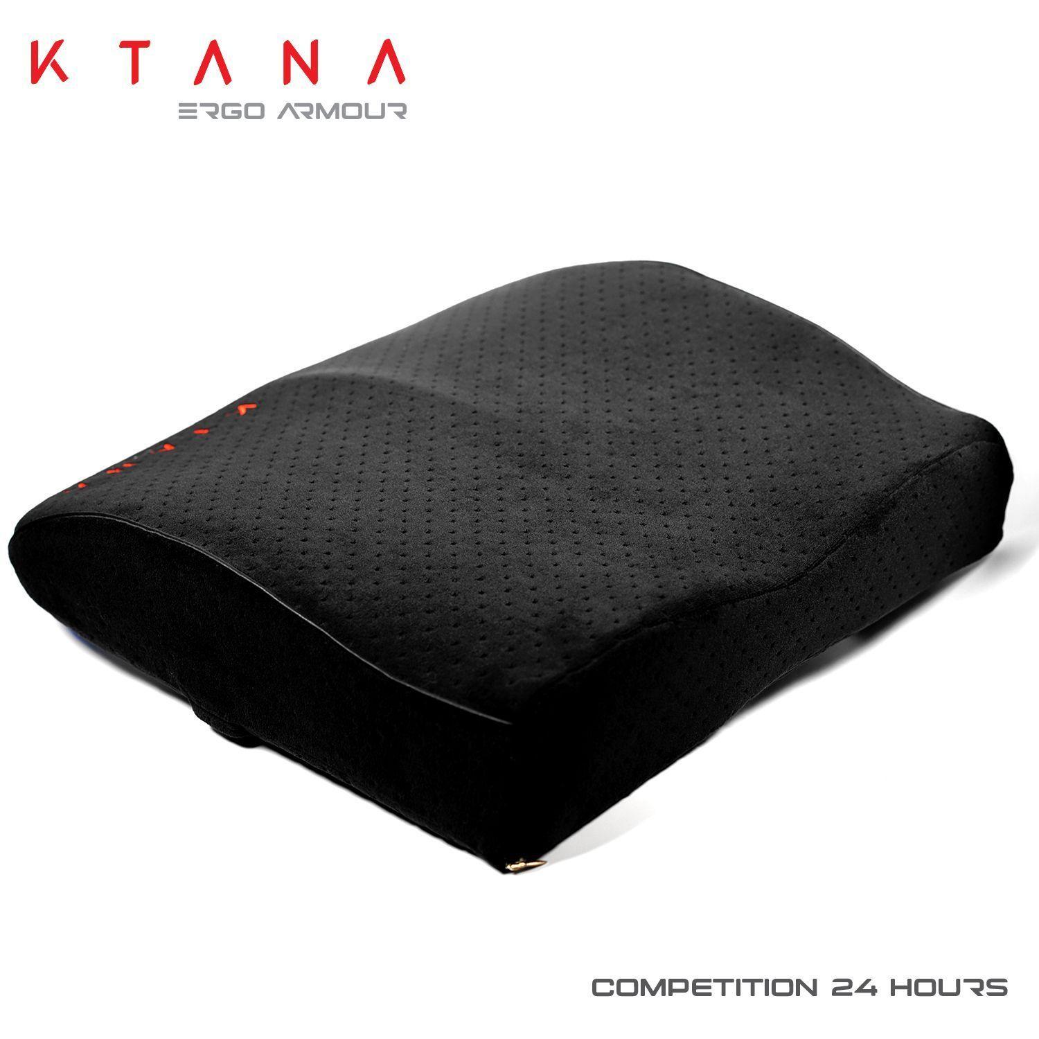 Cojín Ergonómico Memory Foam Gamer Ktana Negro-2