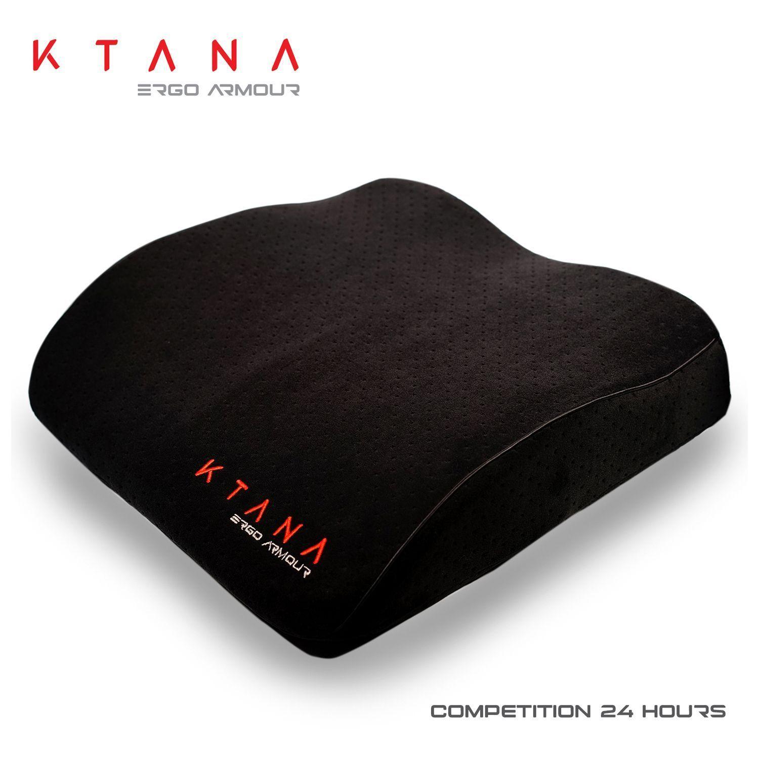 Cojín Ergonómico Memory Foam Gamer Ktana Negro-4