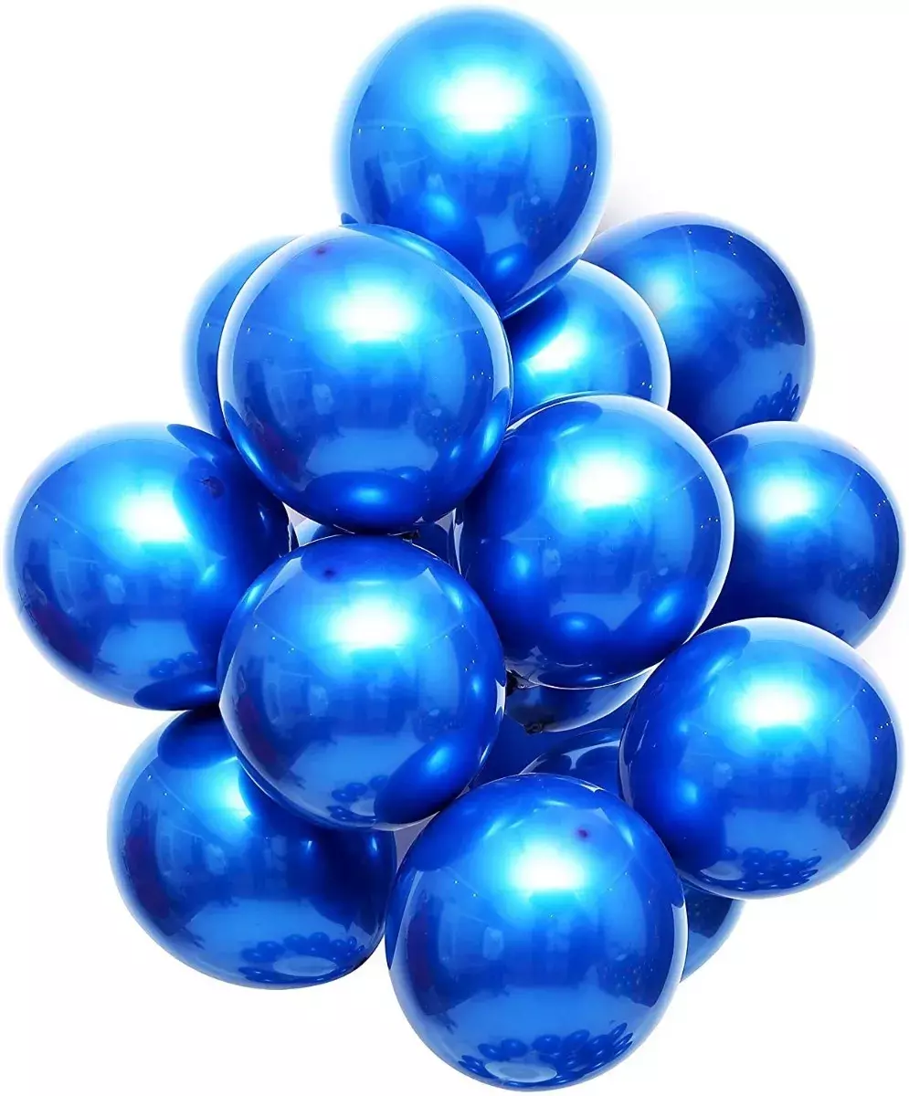 Pack X25 Set De Cumpleaños Globos Cumpleaños Globos Azul-4
