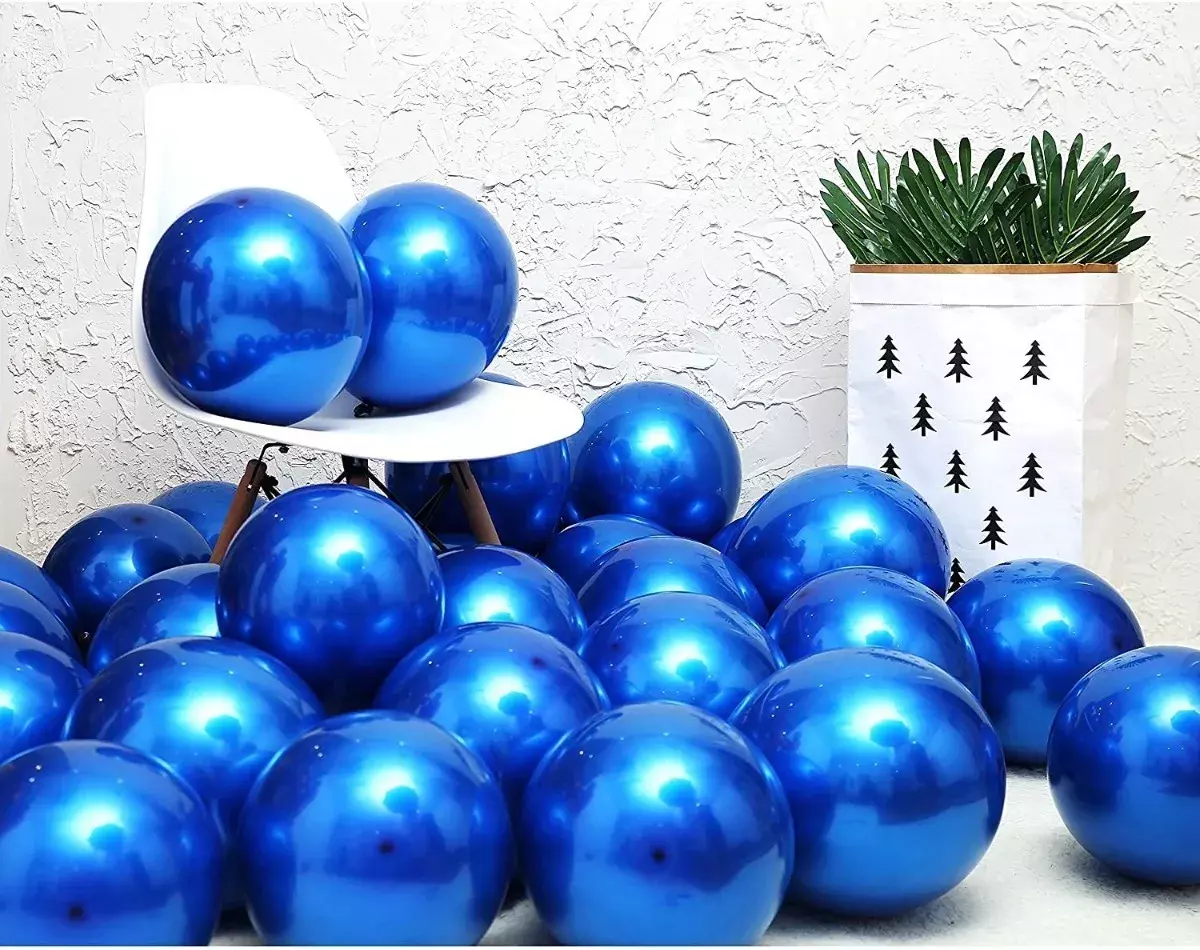 Pack X25 Set De Cumpleaños Globos Cumpleaños Globos Azul-2