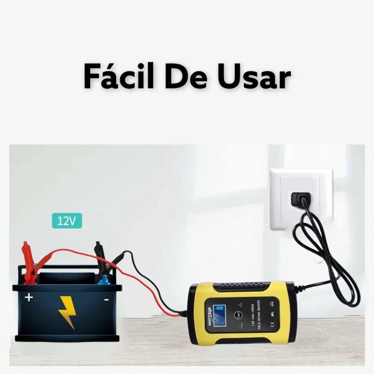 Cargador Para Baterías De Automóviles Moto-1