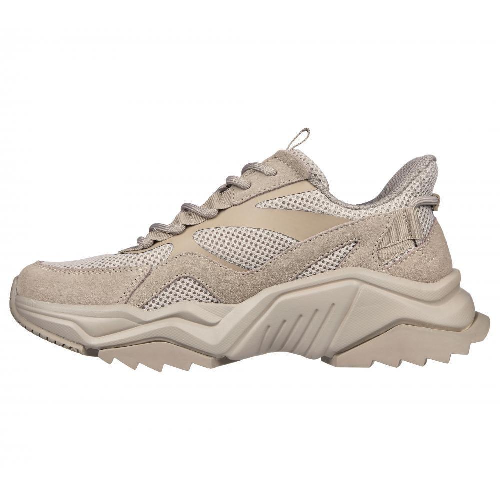 Zapatilla Mujer Smart Block Beige Skechers-3