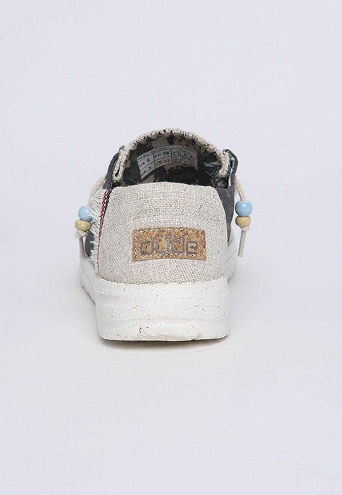 Zapato Wendy Natural Carbon Heydude-4