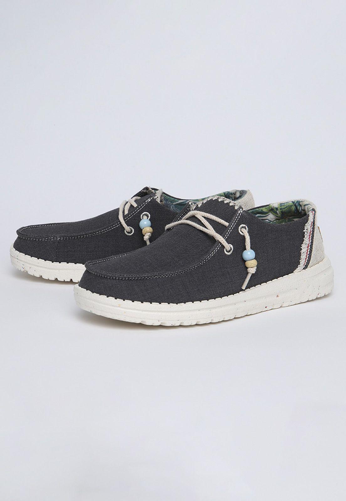 Zapato Wendy Natural Carbon Heydude-1