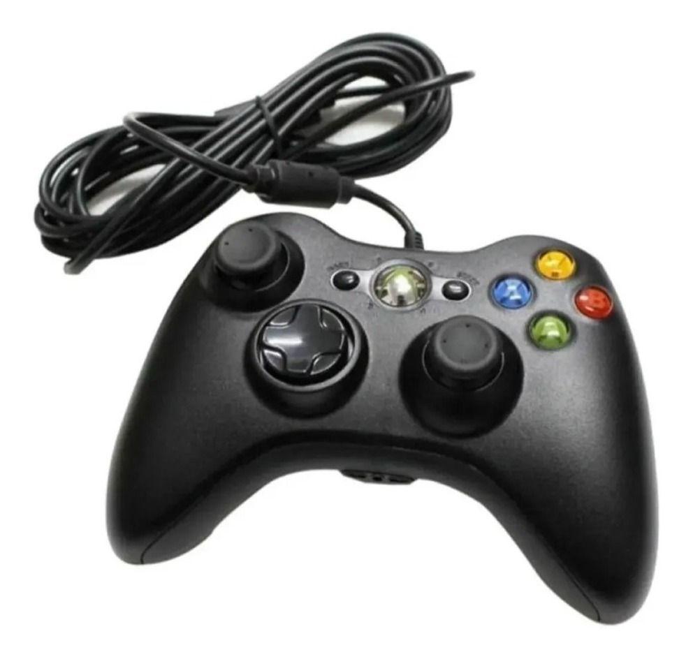 Joystick Mando Control Xbox 360 Consola Con Cable -0