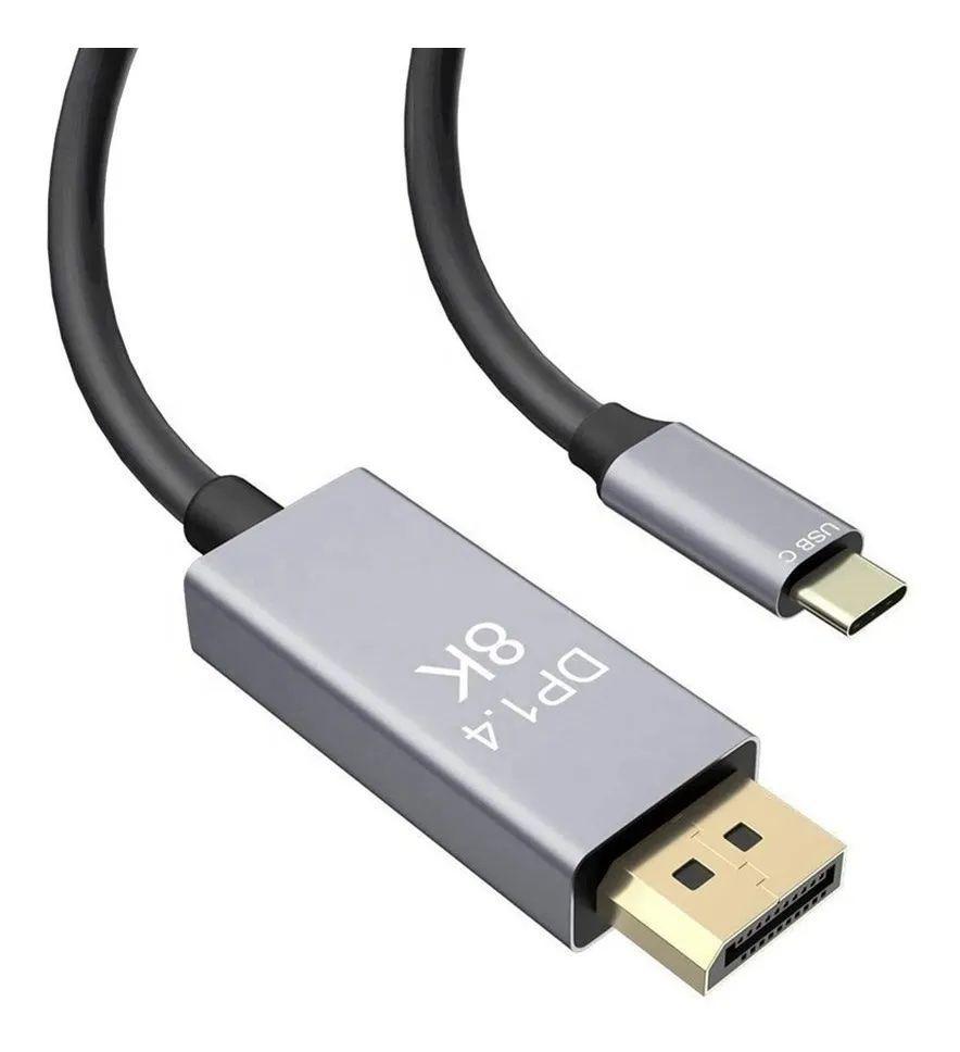 Cable Usb C/ Thunderbolt A Displayport 1.4 8k 60hz 2m-3