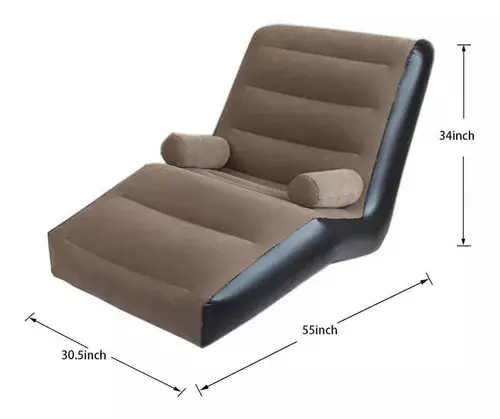 Sofá Silla Inflable Con Inflador -1