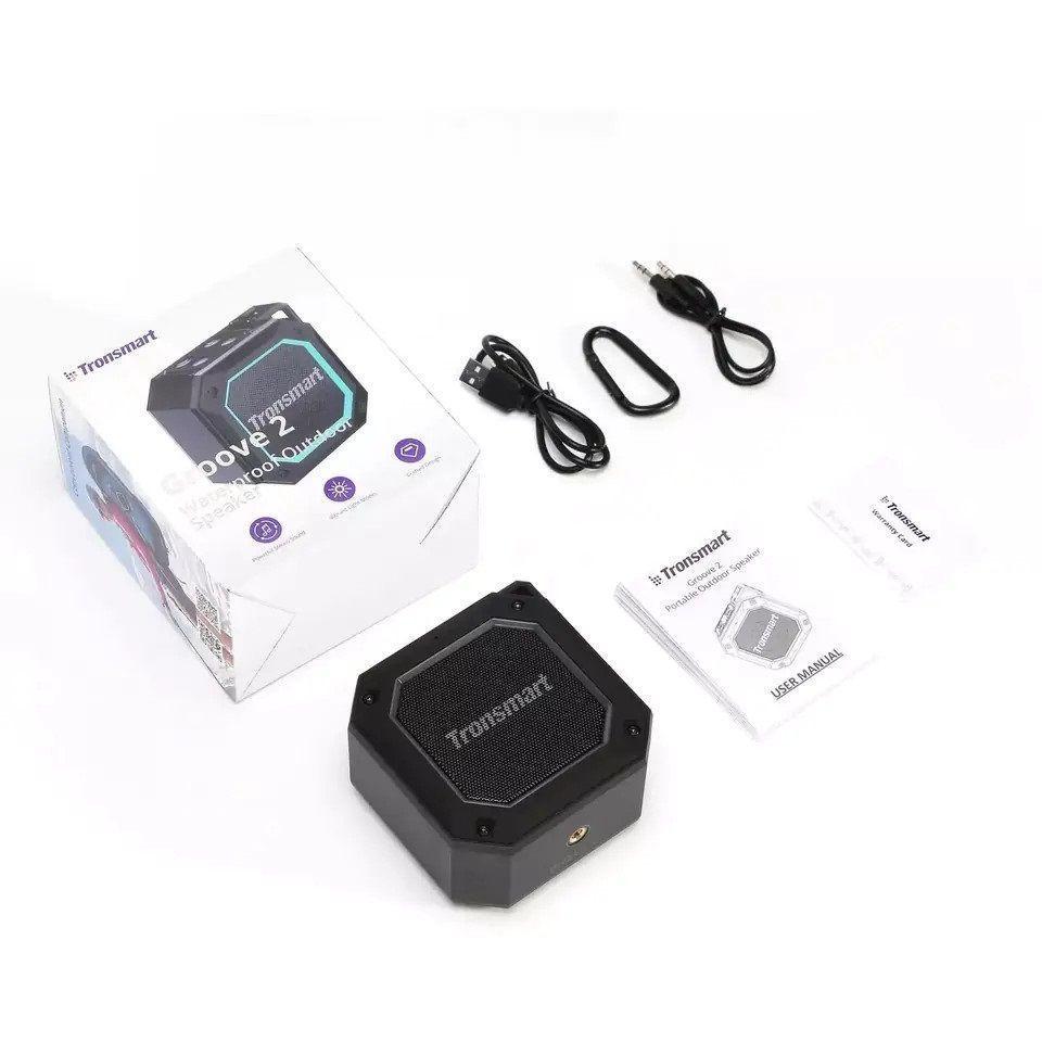 Tronsmart Groove 2 Parlante Bluetooth recargable Impermeable IPX7-4