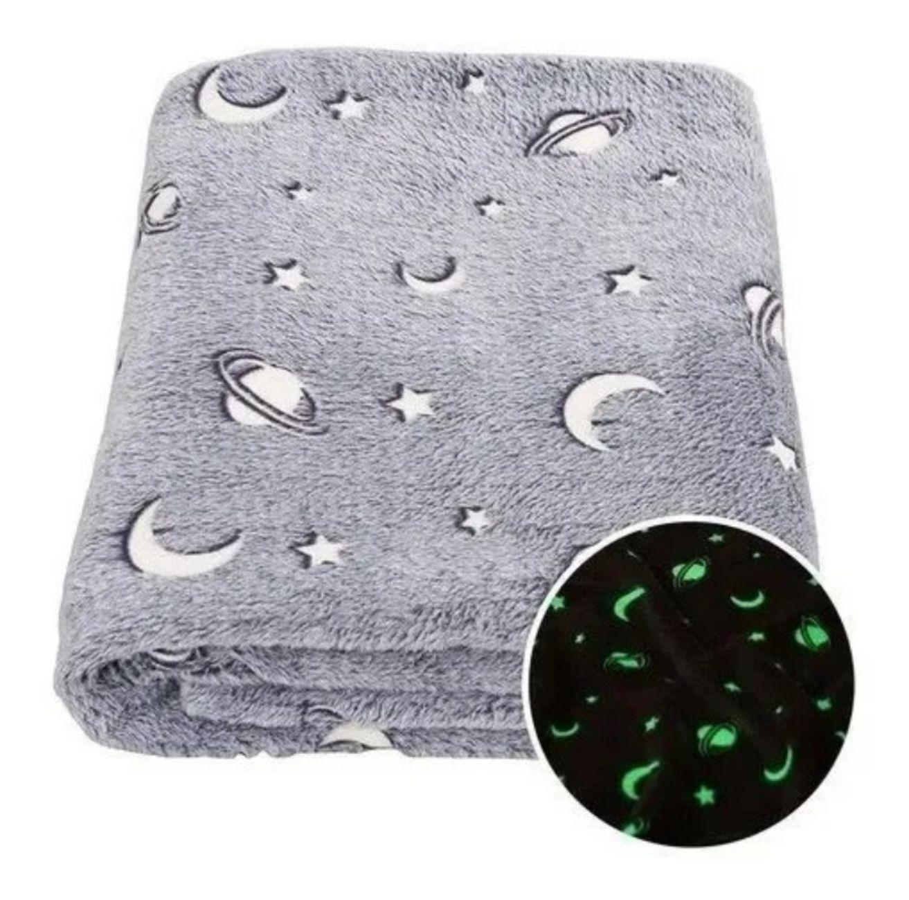 Mantas Que Brillan Oscuridad Manta Infantil Niño Brillante-0