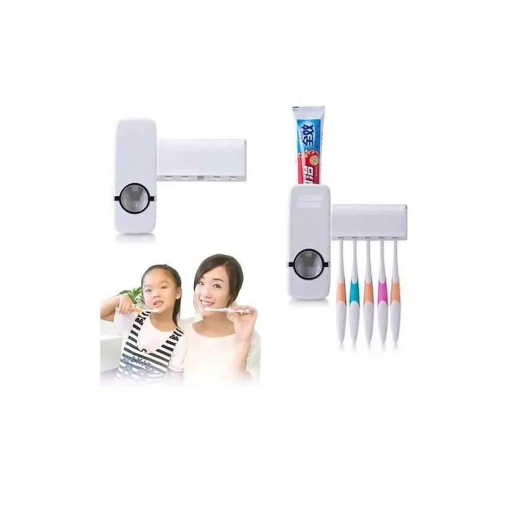Dispensador Automático Pasta Dientes Porta Cepillo Welife-2