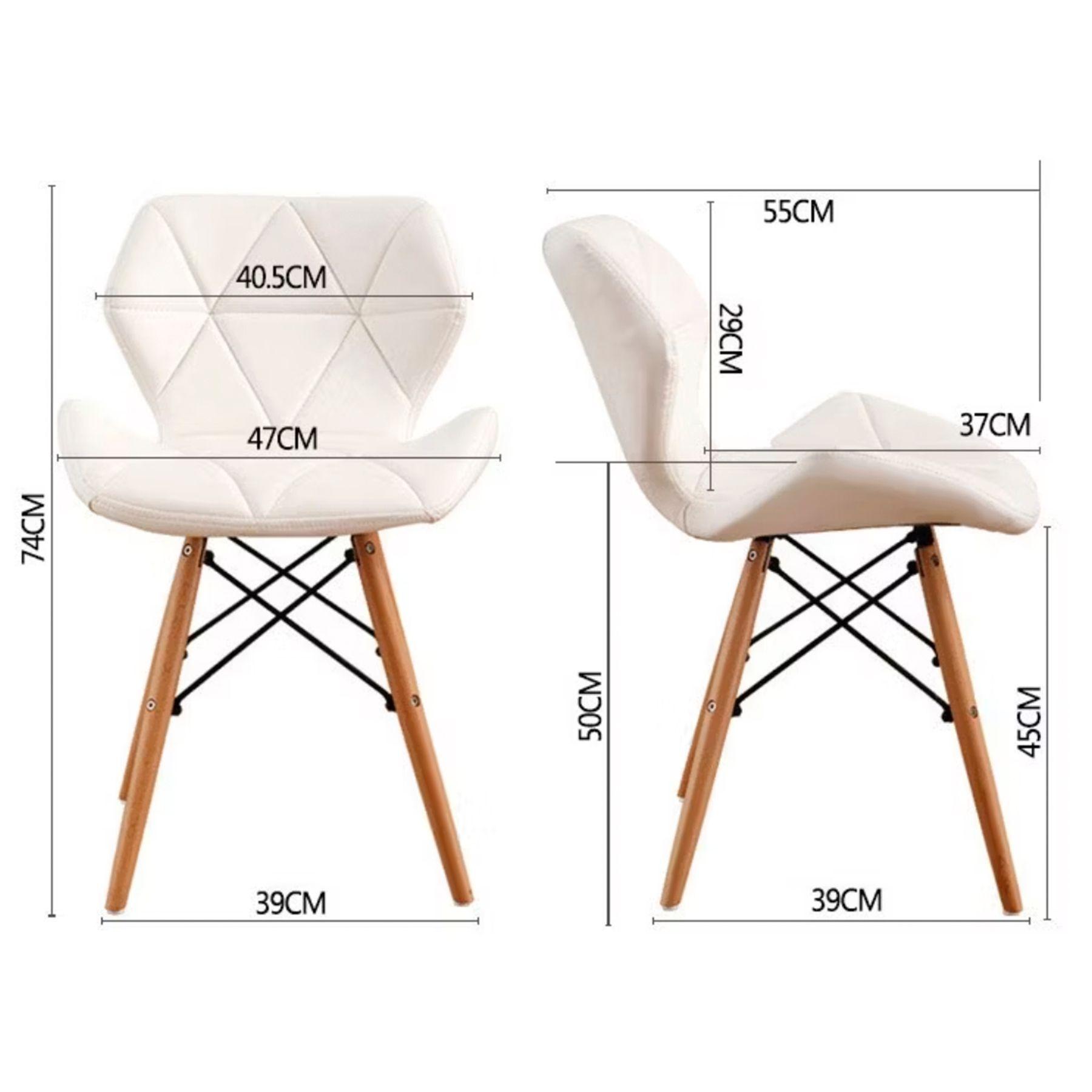 Silla Comedor Butterfly Blanca-1