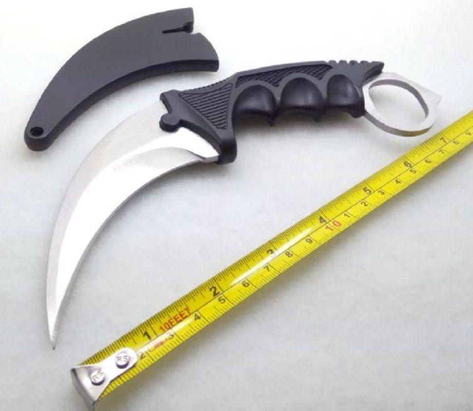 Karambit Only Gray Con Funda Am14-5