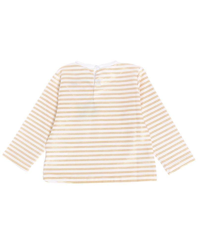 Polera Bebé Niña Listada Just Denim Ficcus-1